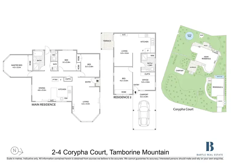 Floorplan of Homely house listing, 2-4 Corypha Court, Tamborine Mountain QLD 4272