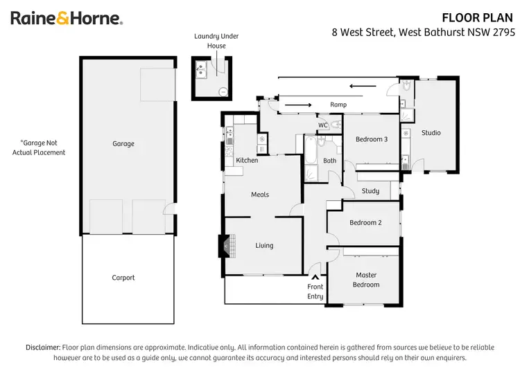Floorplan of Homely house listing, 8 West Street, West Bathurst NSW 2795