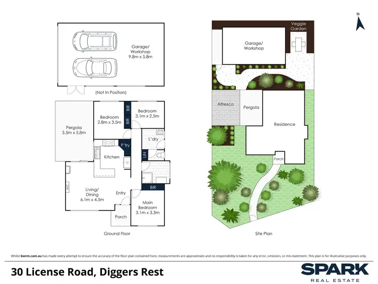 Floorplan of Homely house listing, 30 License Road, Diggers Rest VIC 3427