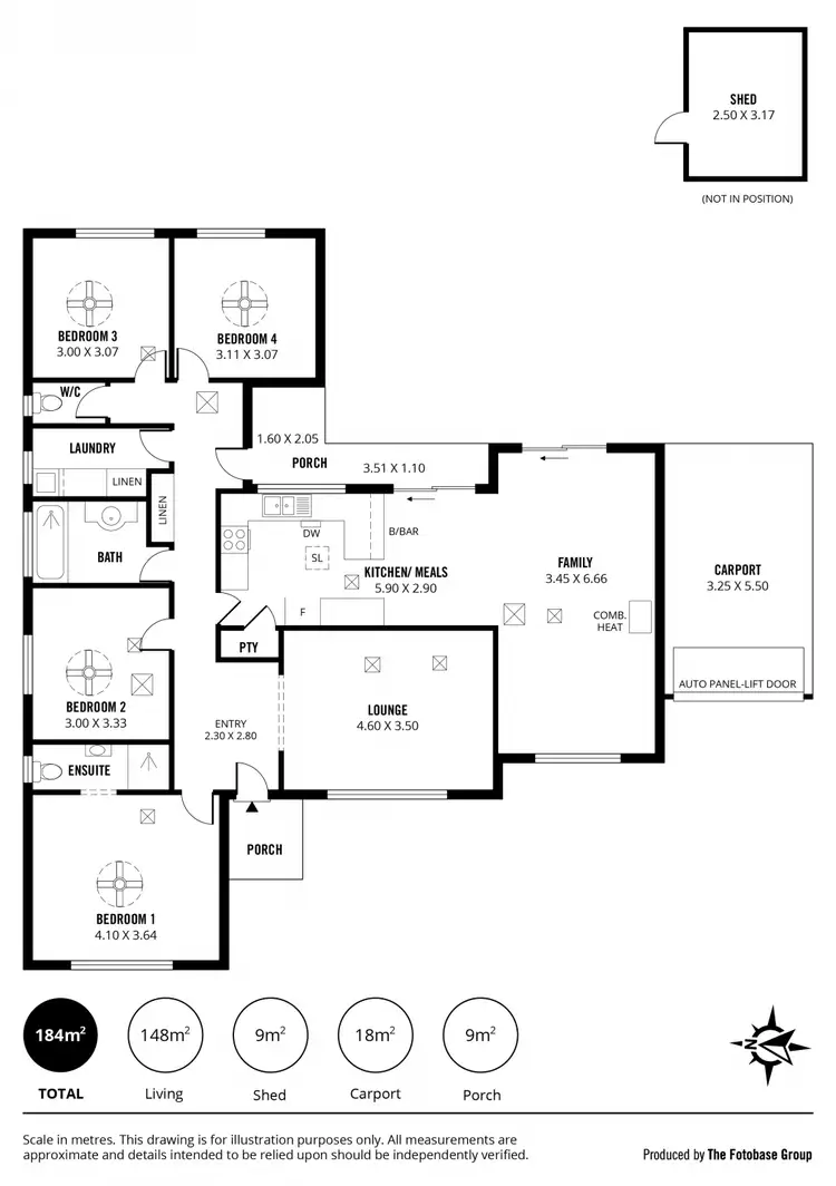 Floorplan of Homely house listing, 43 Giles Road, Willunga SA 5172
