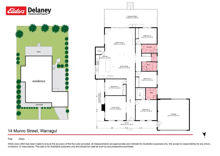 Floorplan of Homely house listing, 14 Munro Street, Warragul VIC 3820