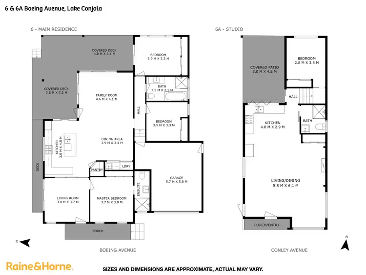 Floorplan of Homely house listing, 6 Boeing Avenue, Lake Conjola NSW 2539
