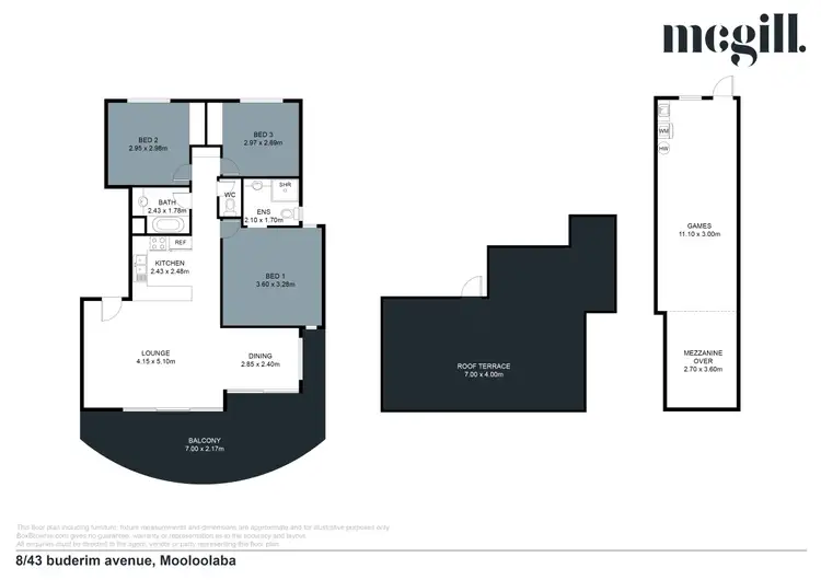 Floorplan of Homely apartment listing, 8/43 Buderim Avenue, Mooloolaba QLD 4557