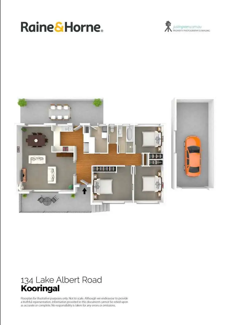 Floorplan of Homely house listing, 134 Lake Albert Road, Kooringal NSW 2650