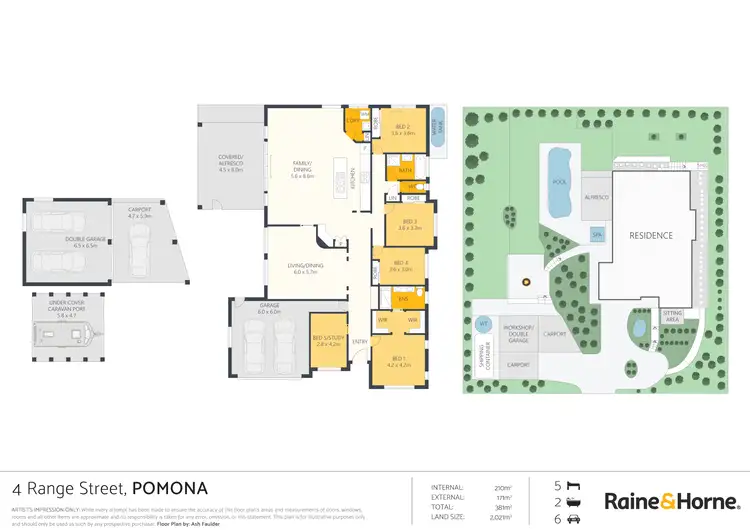 Floorplan of Homely house listing, 4 Range Street, Pomona QLD 4568