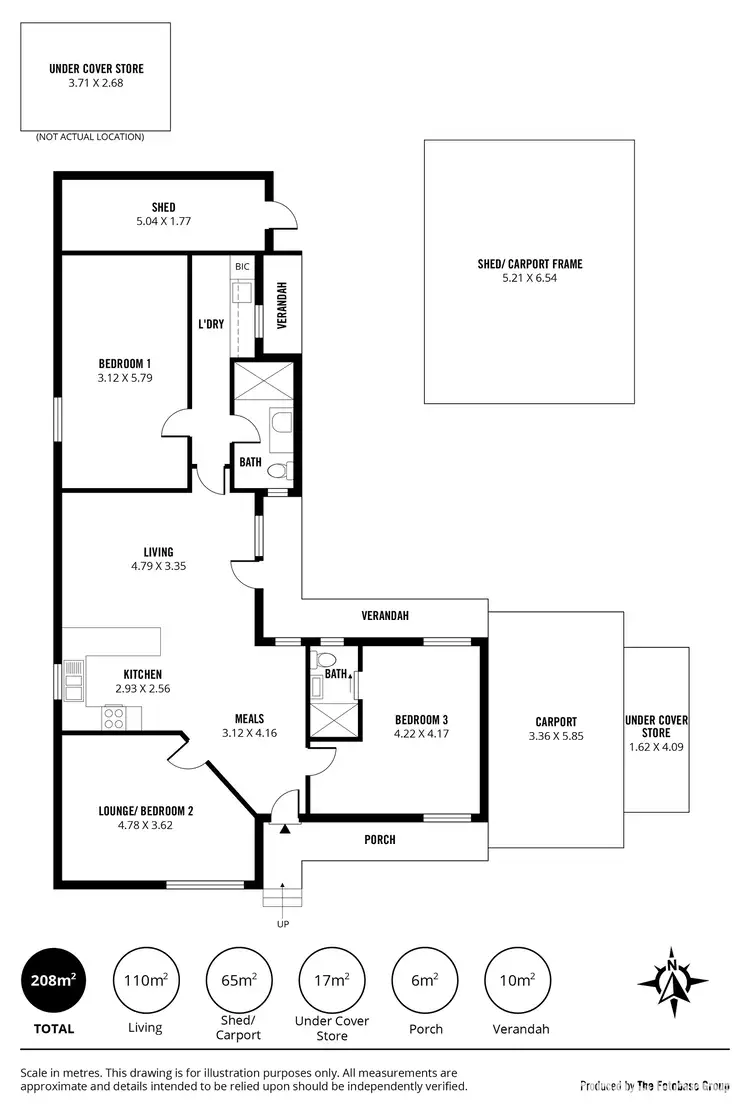 Floorplan of Homely house listing, 38 Poznan Crescent, Hackham West SA 5163