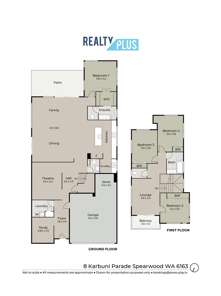 Floorplan of Homely house listing, 8 Karbuni Parade, Spearwood WA 6163