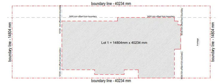 Floorplan of Homely land listing, 39 Ditton Road, Sunnybank Hills QLD 4109
