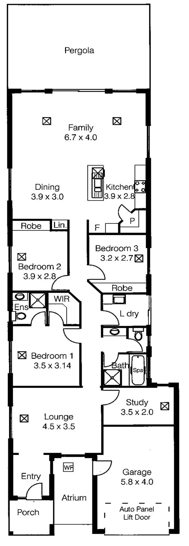 Floorplan of Homely house listing, 23 Anstey Crescent, Marleston SA 5033