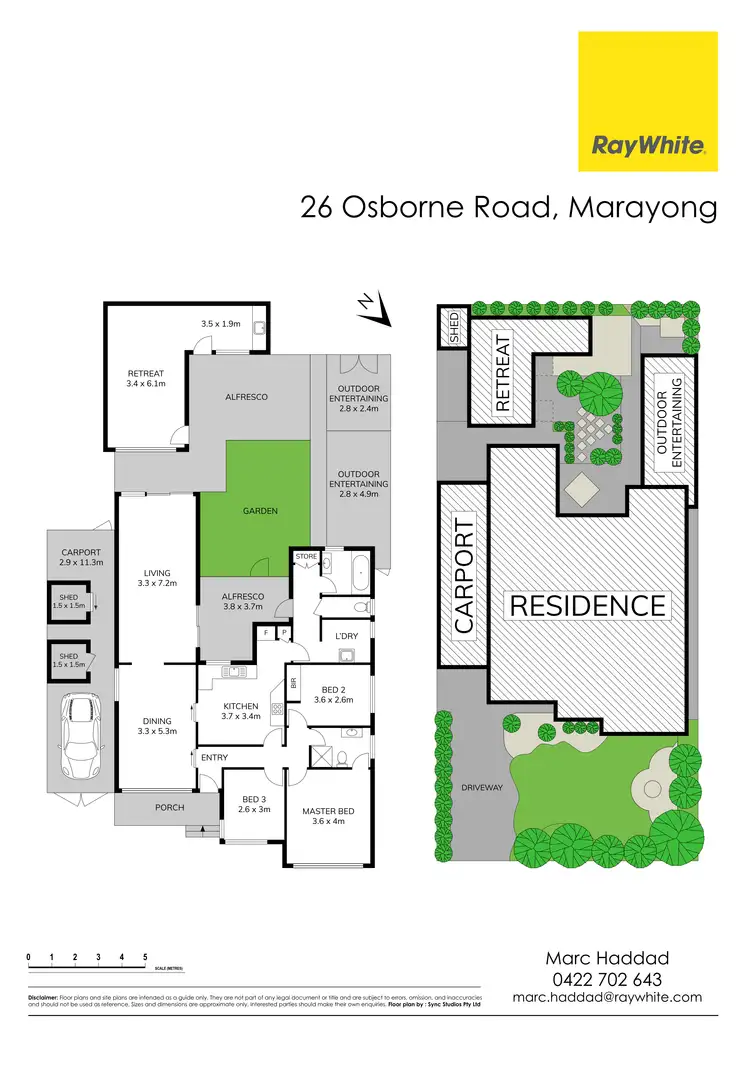 Floorplan of Homely house listing, 26 Osborne Road, Marayong NSW 2148