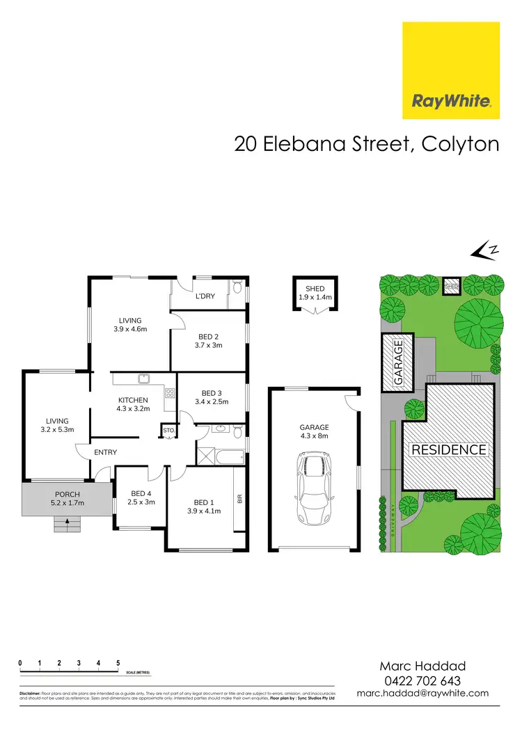 Floorplan of Homely house listing, 20 Elebana Street, Colyton NSW 2760