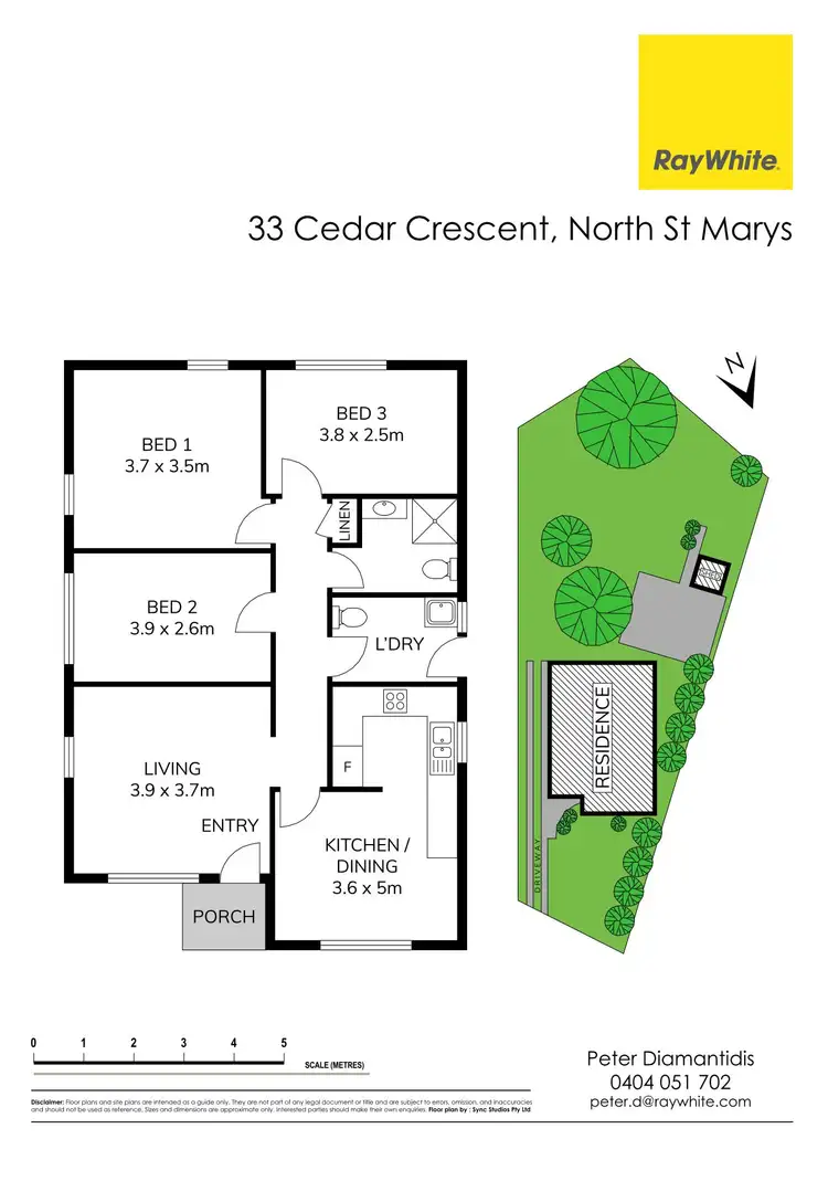 Floorplan of Homely house listing, 33 Cedar Crescent, North St Marys NSW 2760