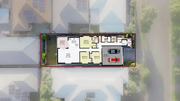 Floorplan of Homely house listing, 3 Shale Avenue, Logan Reserve QLD 4133