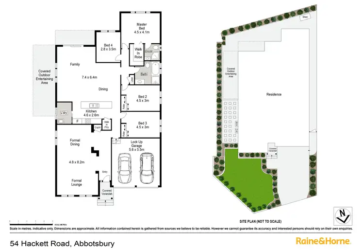Floorplan of Homely house listing, 54 Hackett Road, Abbotsbury NSW 2176