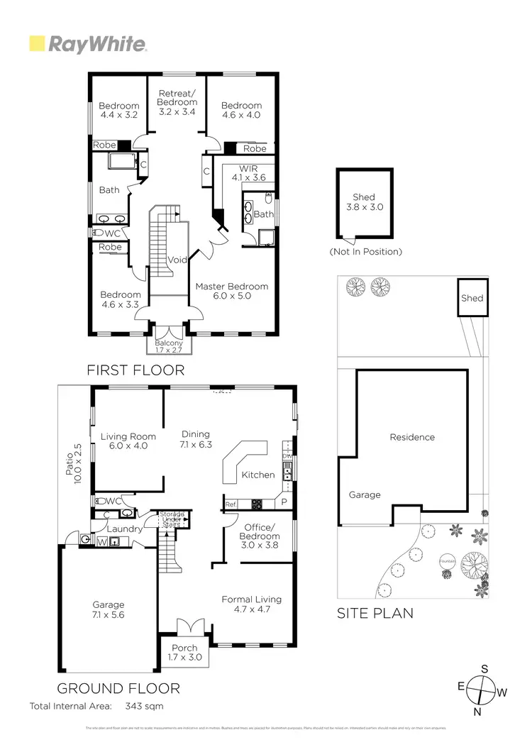 Floorplan of Homely house listing, 18 Peter Drive, Sunshine West VIC 3020