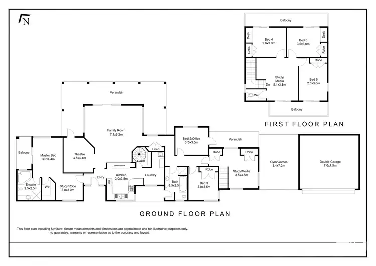 Floorplan of Homely house listing, 754 Ferguson Road, Ferguson WA 6236
