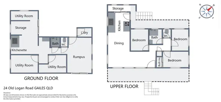 Floorplan of Homely house listing, 24 Old Logan Road, Gailes QLD 4300