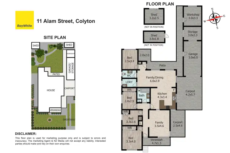 Floorplan of Homely house listing, 11 Alam Street, Colyton NSW 2760