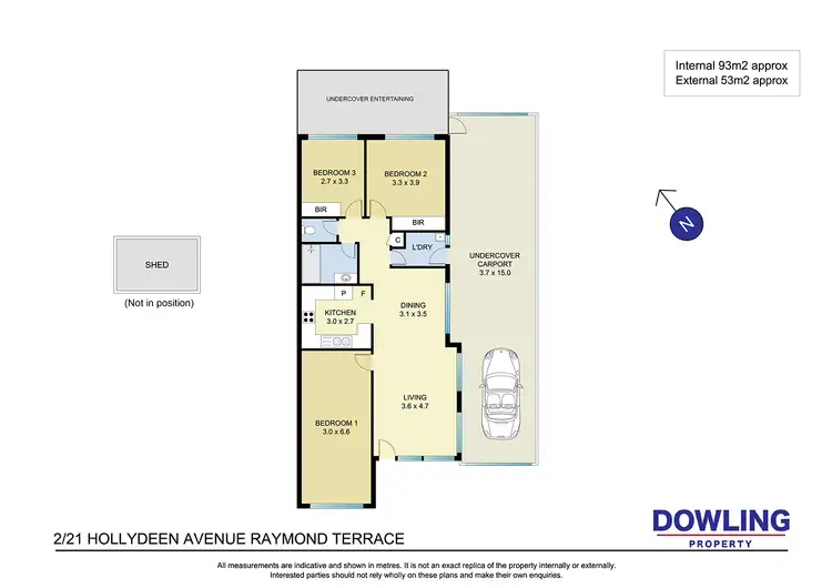 Floorplan of Homely house listing, 2/21 Hollydeen Avenue, Raymond Terrace NSW 2324