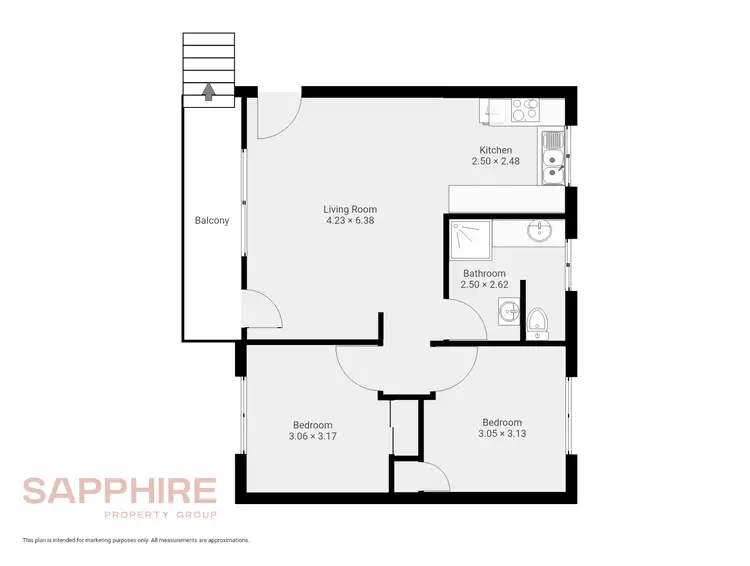 Floorplan of Homely apartment listing, 4/1 Marine Parade, Merimbula NSW 2548