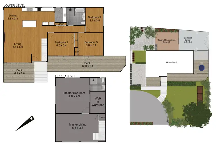 Floorplan of Homely house listing, 10 Landra Avenue, Mount Colah NSW 2079