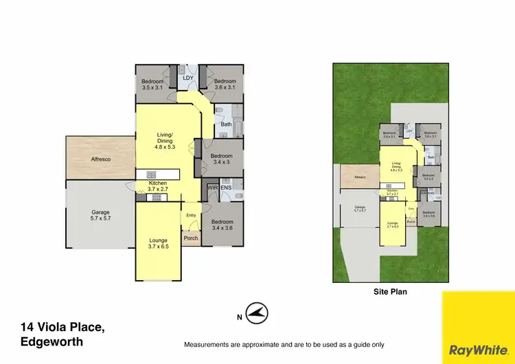 Floorplan of Homely house listing, 14 Viola Place, Edgeworth NSW 2285