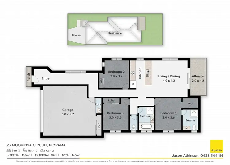 Floorplan of Homely house listing, 23 Moorinya Circuit, Pimpama QLD 4209