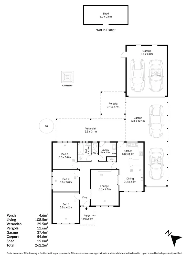 Floorplan of Homely house listing, 9 Webster Street, Klemzig SA 5087