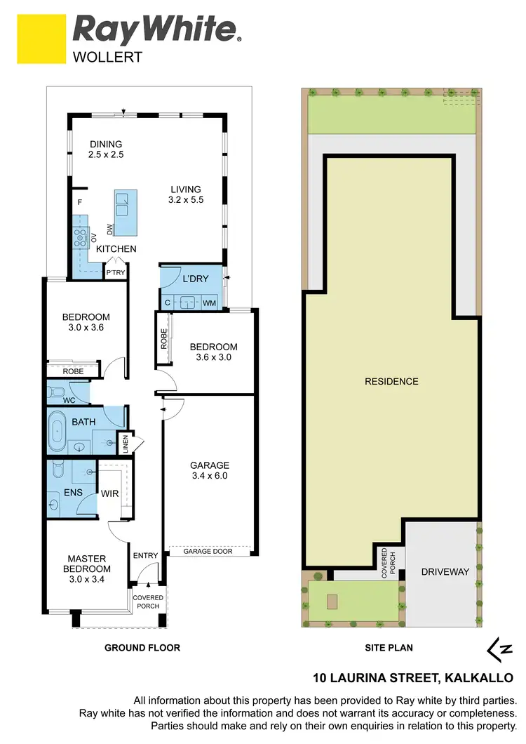 Floorplan of Homely house listing, 10 Laurina Street, Kalkallo VIC 3064