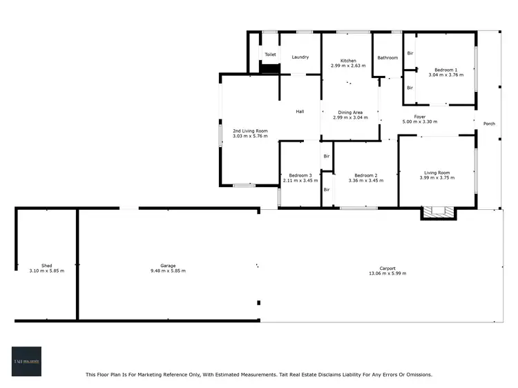 Floorplan of Homely house listing, 19 Hamilton Crescent, Wangaratta VIC 3677