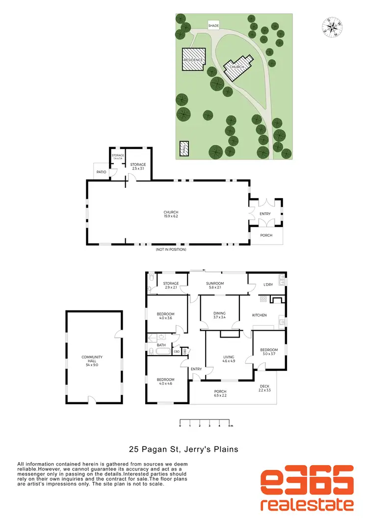 Floorplan of Homely house listing, 25 Pagan Street, Jerrys Plains NSW 2330