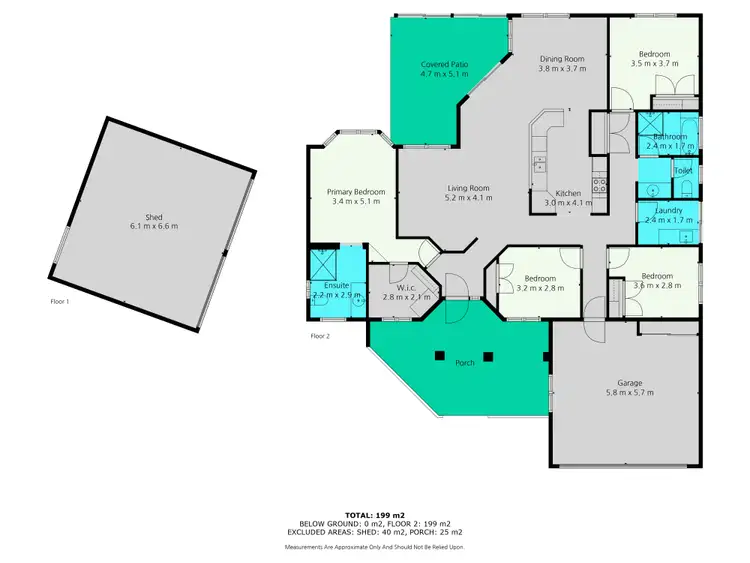 Floorplan of Homely house listing, 3 Ruby Court, Southside QLD 4570