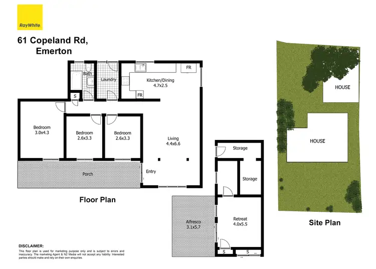 Floorplan of Homely house listing, 61 Copeland Road, Emerton NSW 2770