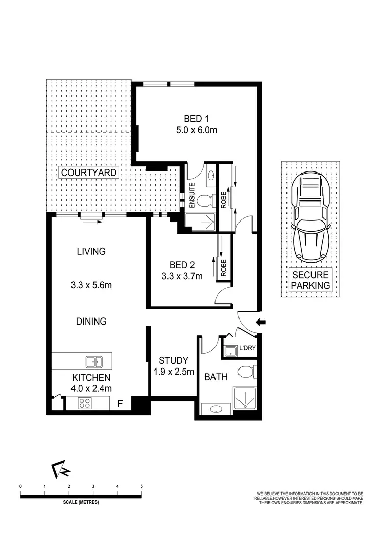 Floorplan of Homely apartment listing, G04/2A Cooks Ave, Canterbury NSW 2193
