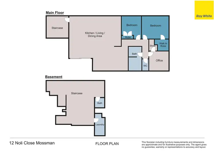 Floorplan of Homely house listing, 12 Noli Close, Mossman QLD 4873