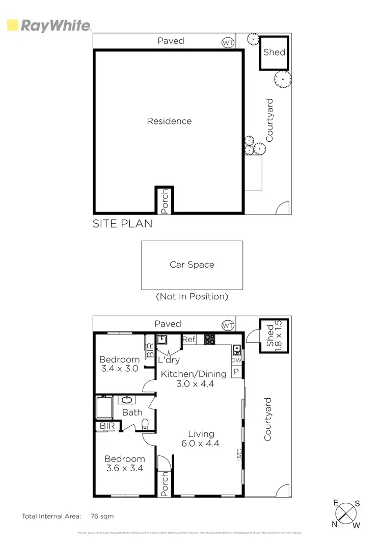 Floorplan of Homely unit listing, 3/17 Lowe Crescent, Sunshine VIC 3020