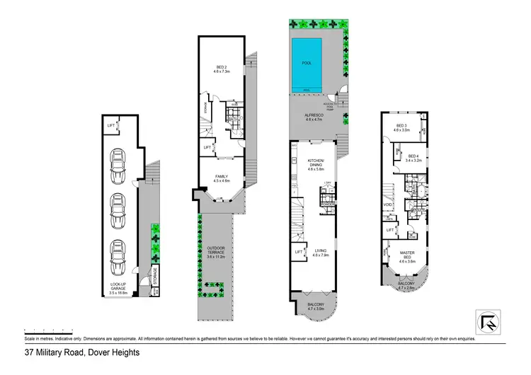 Floorplan of Homely house listing, 37 Military Road, Dover Heights NSW 2030