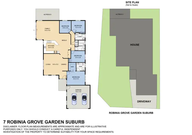 Floorplan of Homely house listing, 7 Robinia Grove, Garden Suburb NSW 2289