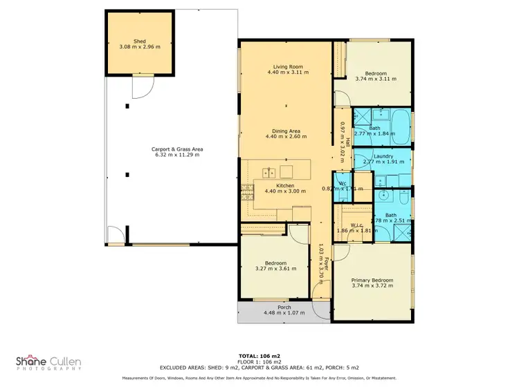 Floorplan of Homely unit listing, 10/4 Rule Court, Somerville WA 6430
