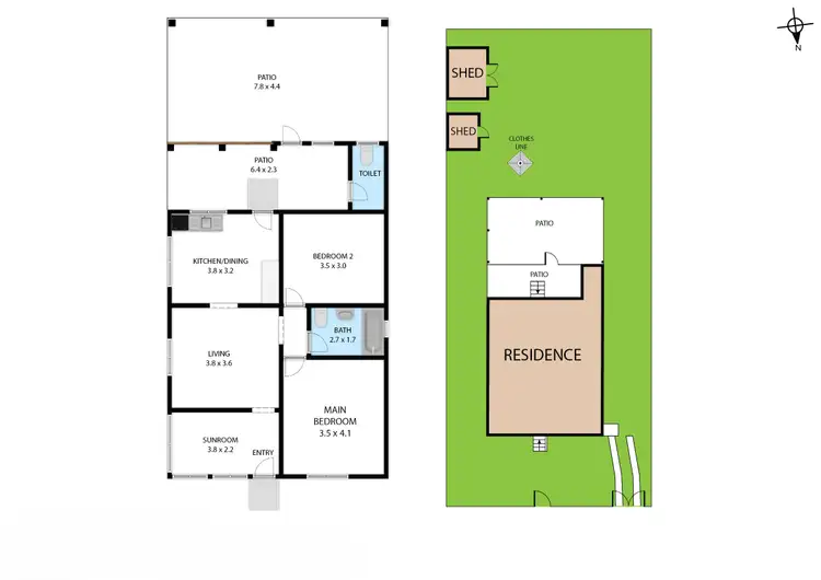 Floorplan of Homely house listing, 6 Batavia Street, Pimlico QLD 4812
