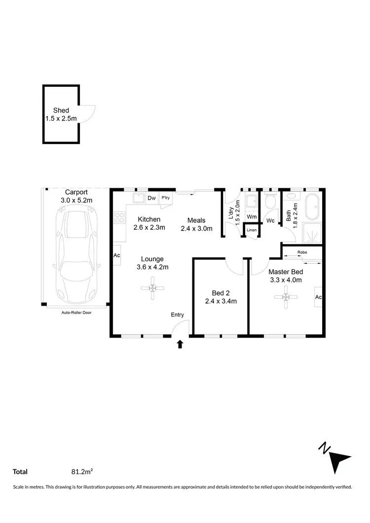Floorplan of Homely house listing, 18/26-28 Crozier Avenue, Modbury SA 5092