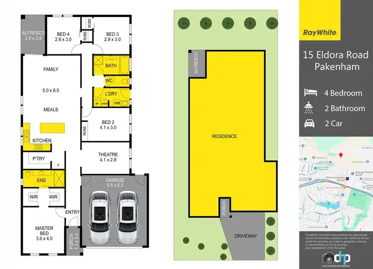 Floorplan of Homely house listing, 15 Eldora Road, Pakenham VIC 3810