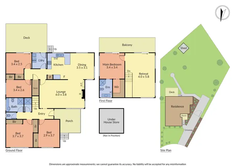 Floorplan of Homely house listing, 6 Anthony Court, Burwood East VIC 3151