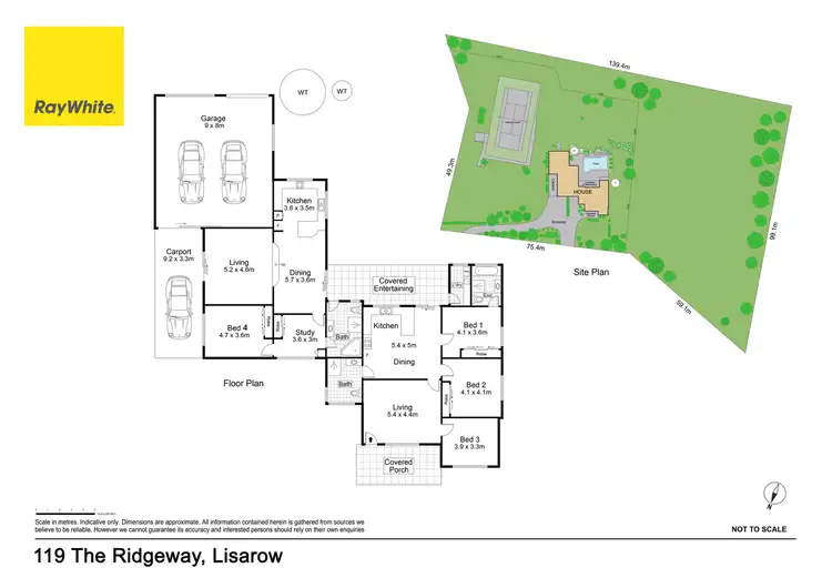 Floorplan of Homely rural property listing, 119 The Ridgeway, Lisarow NSW 2250