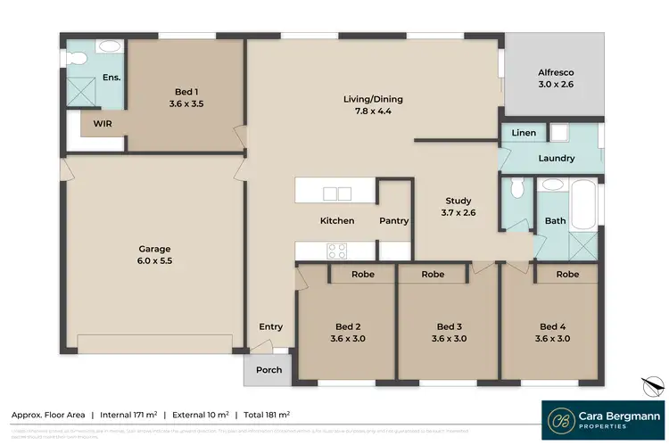 Floorplan of Homely house listing, 1 George Street, Albany Creek QLD 4035