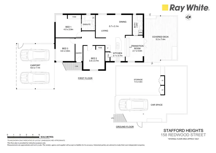Floorplan of Homely house listing, 158 Redwood Street, Stafford Heights QLD 4053