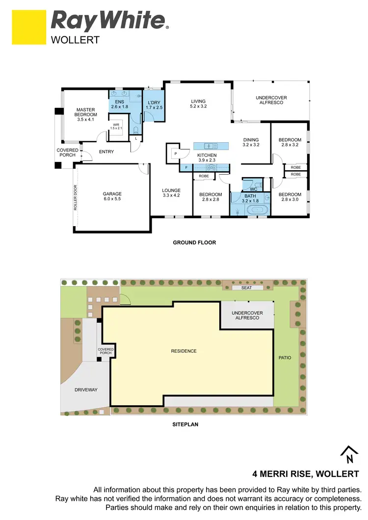 Floorplan of Homely house listing, 4 Merri Rise, Wollert VIC 3750