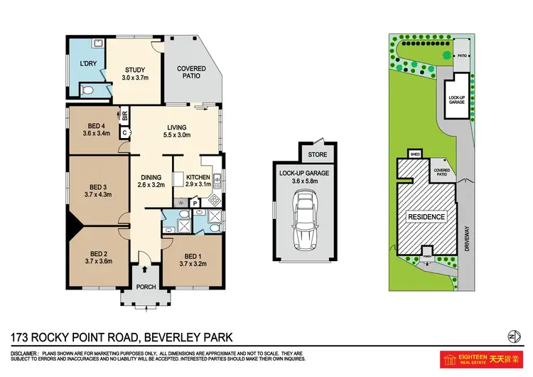 Floorplan of Homely house listing, 173 Rocky Point Road, Beverley Park NSW 2217