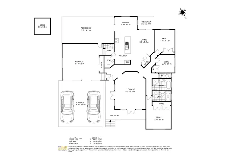 Floorplan of Homely house listing, 190 Stenner Street, Middle Ridge QLD 4350