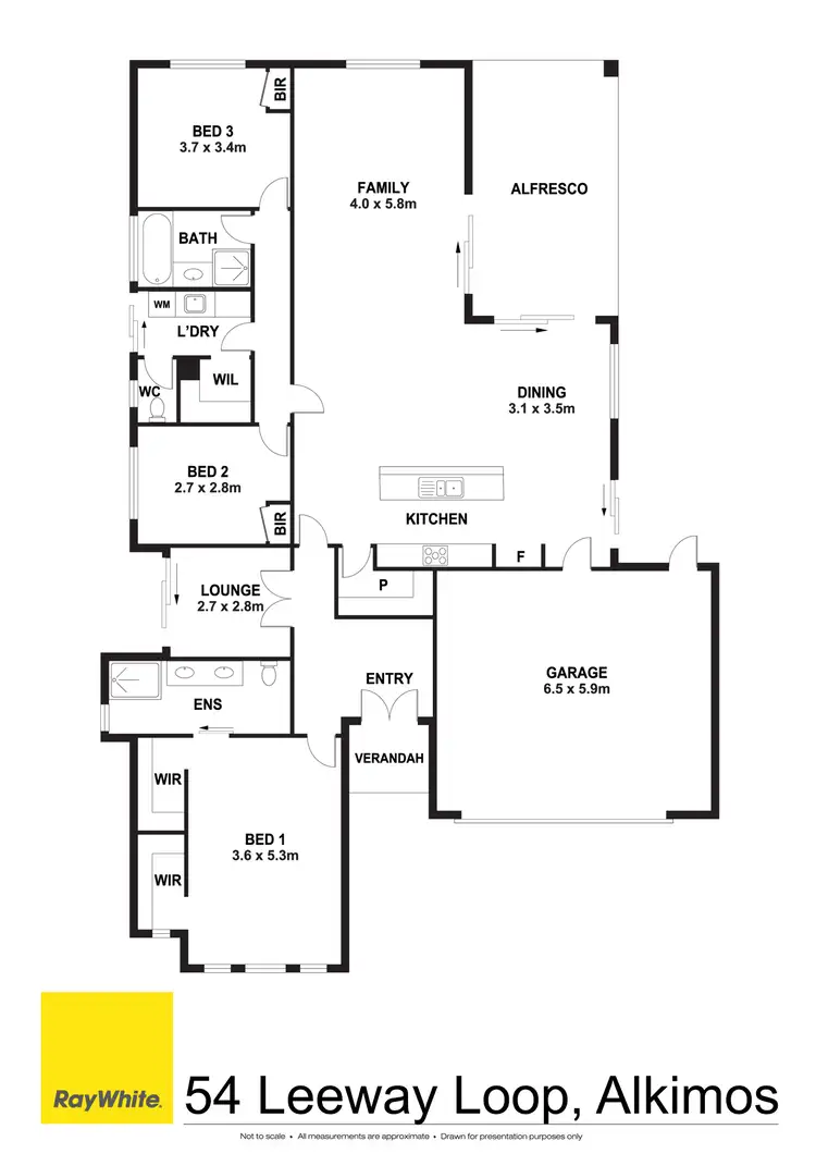 Floorplan of Homely house listing, 54 Leeway Loop, Alkimos WA 6038